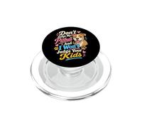 No juzgues a mi Amante de Las Patas de mi Perro Pitbull PopSockets PopGrip para MagSafe