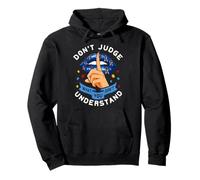 No juzgues lo Que no entiendes Conciencia sobre el Autismo Sudadera con Capucha