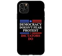 No Kings America Democracy Doesn'T Fear Protest Dictators Do Carcasa para iPhone 11 Pro MAX