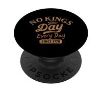 No Kings Day Every Day Oct 18 Protesta PopSockets PopGrip Adhesivo