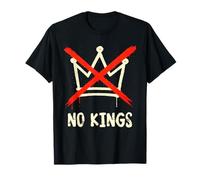 No Kings Day Protest Movement, Crown with Red X Crossed Out Camiseta