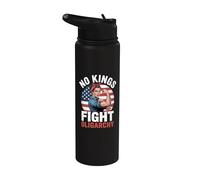 No Kings Fight Oligarchy Stainless Steel Insulated Water Bottle