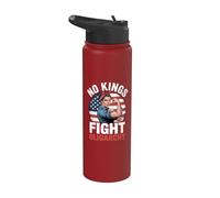 No Kings Fight Oligarchy Stainless Steel Insulated Water Bottle