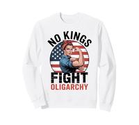 No Kings Fight Oligarchy Sudadera