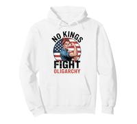 No Kings Fight Oligarchy Sudadera con Capucha