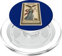 No Kings In America Carta del Tarot de la Libertad PopSockets PopGrip para MagSafe