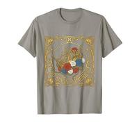No Kings In America Corona Floral de Arte Floral Camiseta