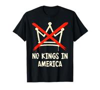 No Kings in America, Crown with X Cross Mark Camiseta