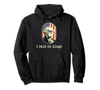 No Kings in America Flag,I Said No Kings Protest Resist 1776 Sudadera con Capucha