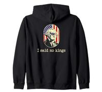No Kings in America Flag,I Said No Kings Protest Resist 1776 Sudadera con Capucha
