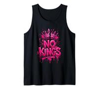 No Kings In America Graffiti Rosa Camiseta sin Mangas