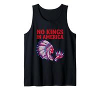 No Kings In America Indio Americano Nativo Camiseta sin Mangas