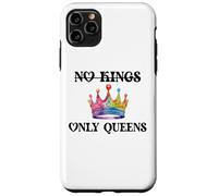 No Kings in America Only Queens Gay Pride Queer LGBTQ Ally Carcasa para iPhone 11 Pro Max