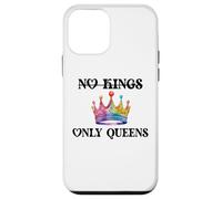 No Kings in America Only Queens Gay Pride Queer LGBTQ Ally Carcasa para iPhone 12 mini