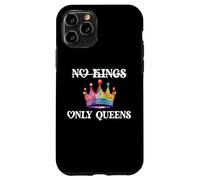 No Kings in America Only Queens Queer Ally Gay Pride LGBTQ Carcasa para iPhone 11 Pro