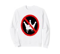 No Kings In America Political Protest Crown Design Sudadera