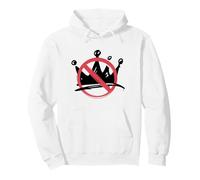 No Kings In America Political Protest Crown Design Sudadera con Capucha