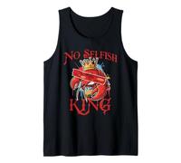 No Kings In America Political Protest No Shellfish King Camiseta sin Mangas