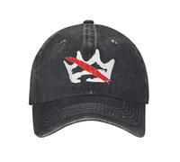 No Kings In America protestan Gorras de béisbol Denim Retro Desgastado Rechazando la Gorra King Snapback Outdoor Travel Ajuste Ajustable