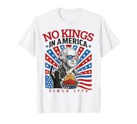 No Kings In America Since 1776 2026 USA 250 Flag Protesta Camiseta