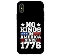 No Kings In America Since 1776 Carcasa para iPhone X/XS