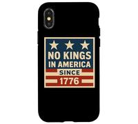 No Kings In America Since 1776 Democracia 4 de julio Vintage Carcasa para iPhone X/XS