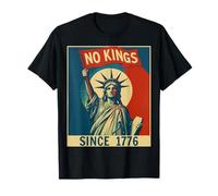 No Kings In America Since 1776 Estatua De La Libertad Vintage Camiseta