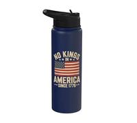 No Kings In America Since 1776 Stainless Steel Insulated Water Bottle