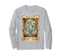 No Kings In America Tarot Card Estatua de la Libertad Manga Larga