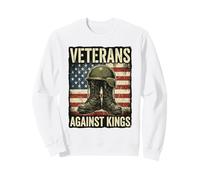 No Kings In America Veteranos contra Reyes Sudadera