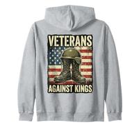 No Kings In America Veteranos contra Reyes Sudadera con Capucha