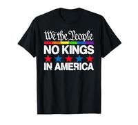 No Kings In America We The People - Camisa política para hombre y mujer Camiseta