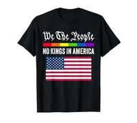 No Kings In America We The People - Camisa política para hombre y mujer Camiseta