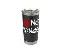 NO KINGS - No reyes Vaso térmico de acero inoxidable de doble pared