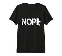 No Kings Nope Protest Sign Horizontal Camiseta Premium