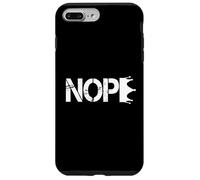 No Kings Nope Protest Sign Horizontal Carcasa para iPhone 7 Plus/8 Plus