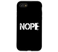 No Kings Nope Protest Sign Horizontal Carcasa para iPhone SE (2020) / 7 / 8