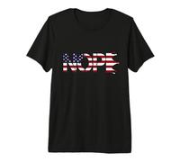 No Kings Nope Protest Sign Horizontal US Flag Camiseta Premium