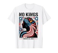 No Kings Protest March 28 2026 Bandera Feminista Proteger a Las Mujeres Camiseta