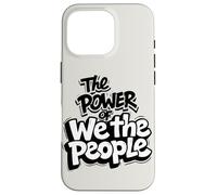 No Kings Protest The Power of We The People March Carcasa para iPhone 16 Pro