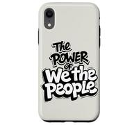 No Kings Protest The Power of We The People March Carcasa para iPhone XR