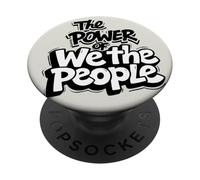 No Kings Protest The Power of We The People March PopSockets PopGrip Adhesivo