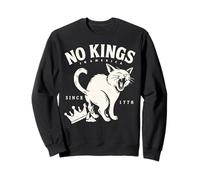 No Kings Shirt Cat Since 1776 en América Patriotic 2026 Sudadera