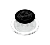 No Kings Sin Reyes Democracia Globo Mundial PopSockets PopGrip para MagSafe