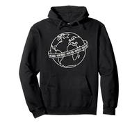 No Kings Sin Reyes Democracia Globo Mundial Sudadera con Capucha