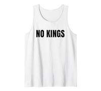 No Kings Sin Reyes Protesta Democracia Libertad Camiseta sin Mangas