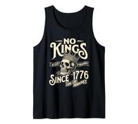 No Kings Since 1776 - Resista la tiranía - Larga Vida a la Democracia Camiseta sin Mangas