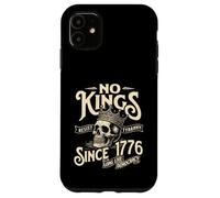 No Kings Since 1776 - Resista la tiranía - Larga Vida a la Democracia Carcasa para iPhone 11