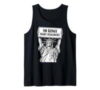 No Kings Statue of Liberty Fight Oligarchy Camiseta sin Mangas