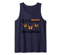 No Kings The Only Orange MONACHRS We Need Butterfly Camiseta sin Mangas